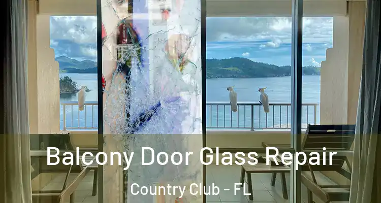  Balcony Door Glass Repair Country Club - FL