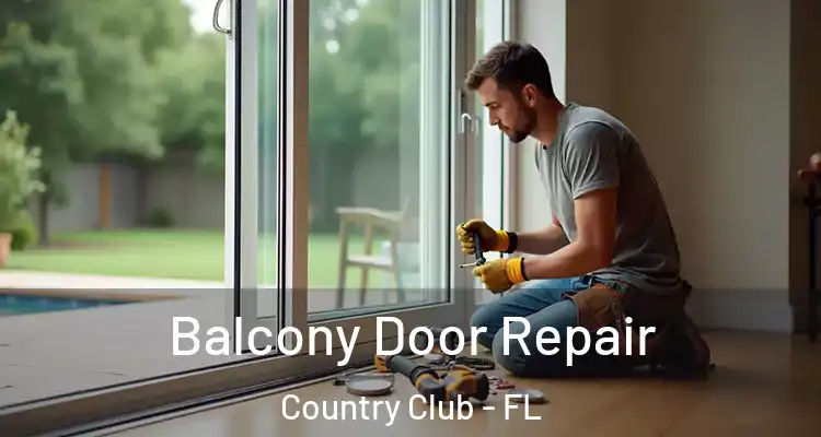  Balcony Door Repair Country Club - FL