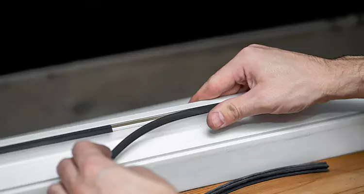 Garage Door Bottom Seal Repair in Country Club, FL
