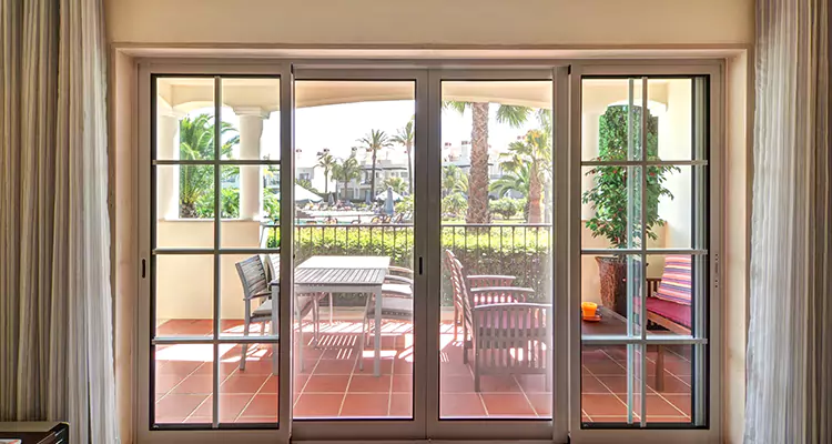 Double French Doors Interior Repair in Country Club, FL