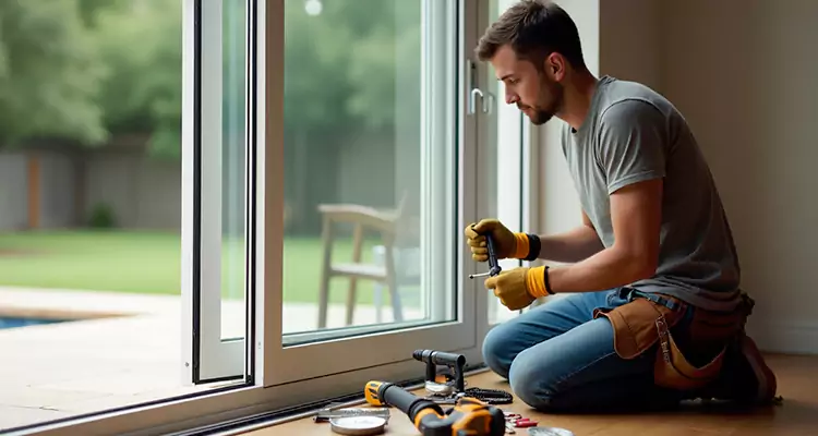 Sliding Glass Door Panel Repair in Country Club, FL