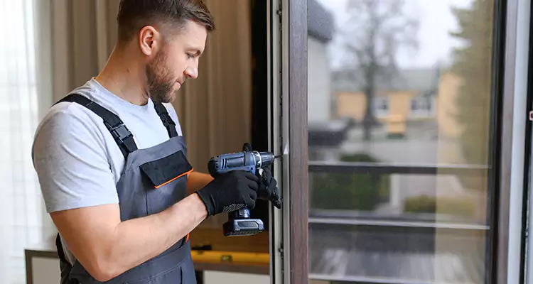 Sliding Screen Door Handle Repair in Country Club, FL