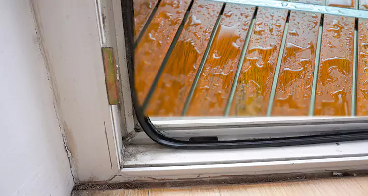 Water Leaking Wooden Patio Doors Repair in Country Club, FL