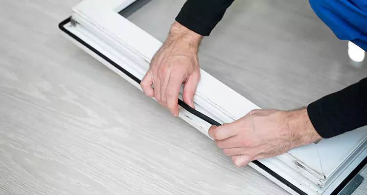 Garage Door Trim Seal Repair in Country Club, FL