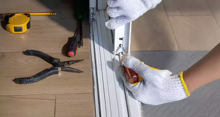 Closet Sliding Door Track Repair in Country Club, FL