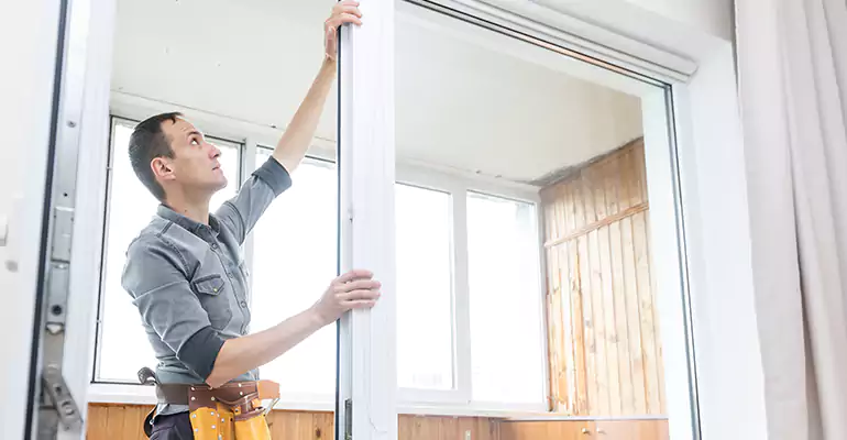 Aluminum Storefront Door Repair in Country Club, FL